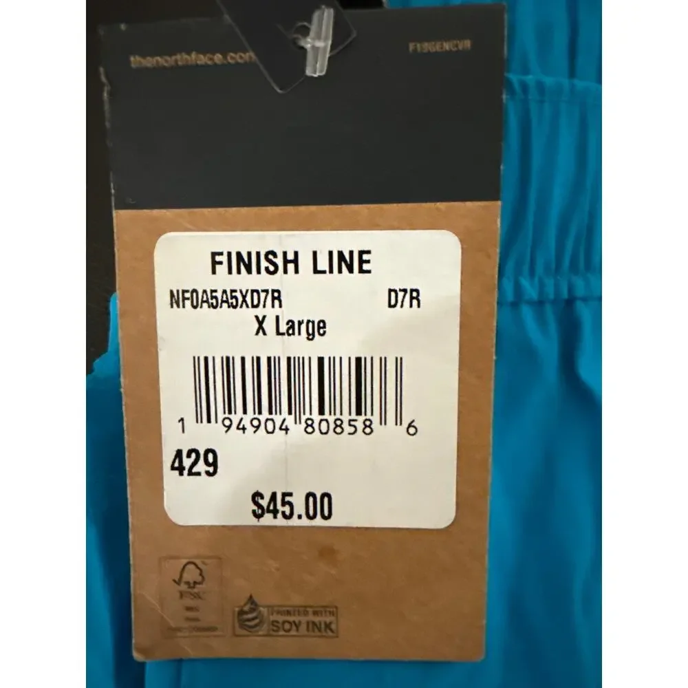NEW The North Face Mens Class V Shorts Blue NF0A5A5X D7R Size XL